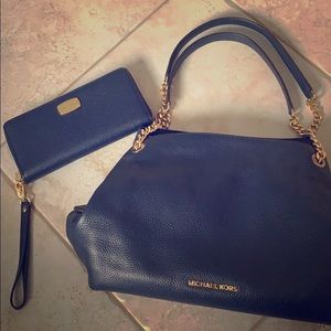 Michael Kors handbag and wallet